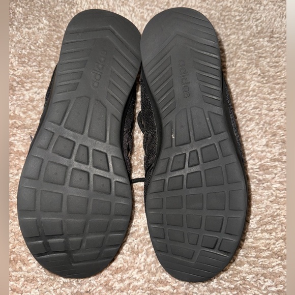Adidas Cloudfoam black sneakers size 7 women’s excellent condition! - Picture 4 of 6